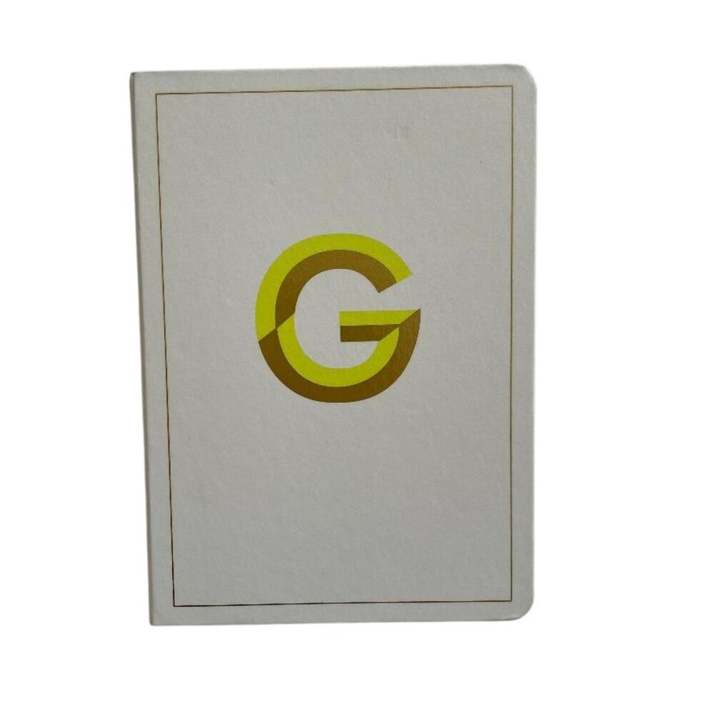 Opalhouse Monogram G Journal 5"x 7" College‎ Ruled Cream 96 Sheets NEW